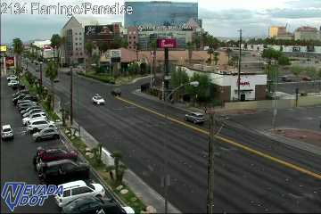 Flamingo Rd & Paradise - Sphere F1 live camera view