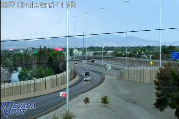 Charleston Blvd & US 95 NB Ramp live camera view