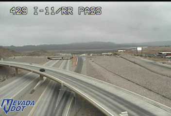 I-11 SB 93 Interchange RR Pass live camera view