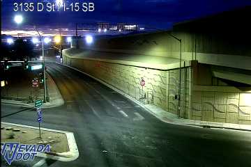 D St & I-15 SB live camera view