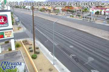 SEC Boulder Hwy & Russel Rd live camera view