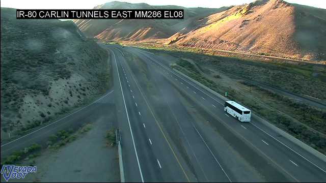 I-80 WB East Side of Carlin Tunnel 80 Foot Pole MM live camera view