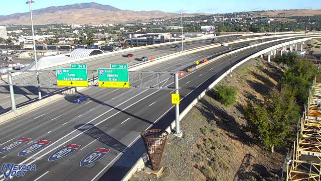 I580 @ Kietzke Lane live camera view