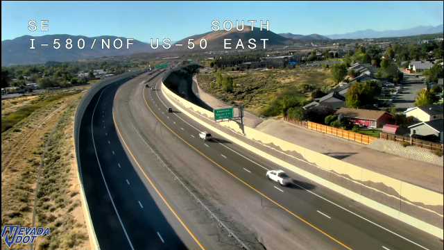 I580 / N of US-50 East live camera view