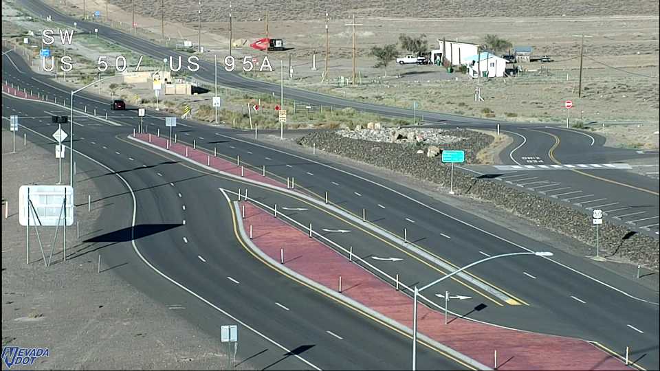 US50 & US95 Silver Springs live camera view