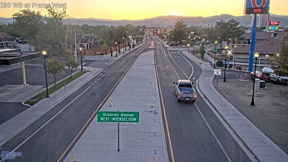 I80 @ Prater Way live camera view