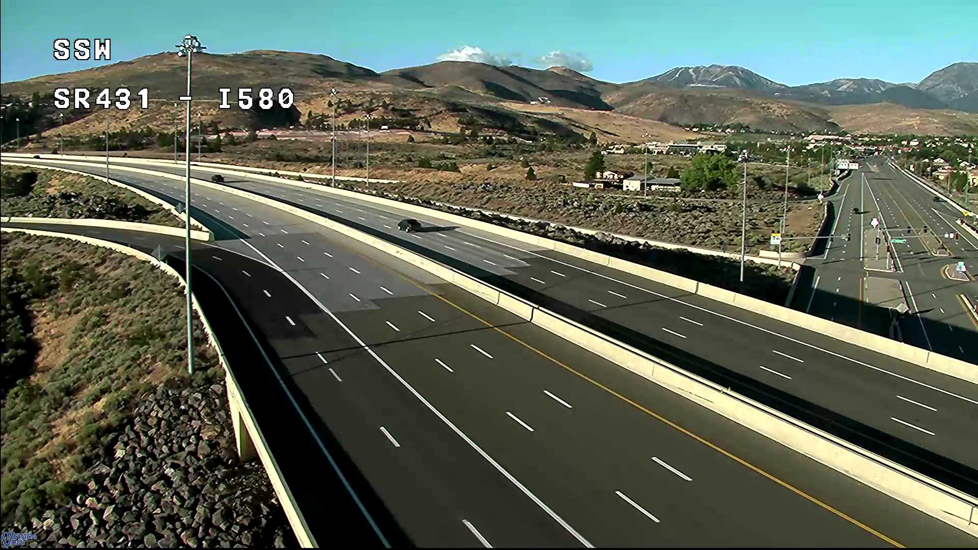 I580 @ SR431 Off Ramp NB live camera view