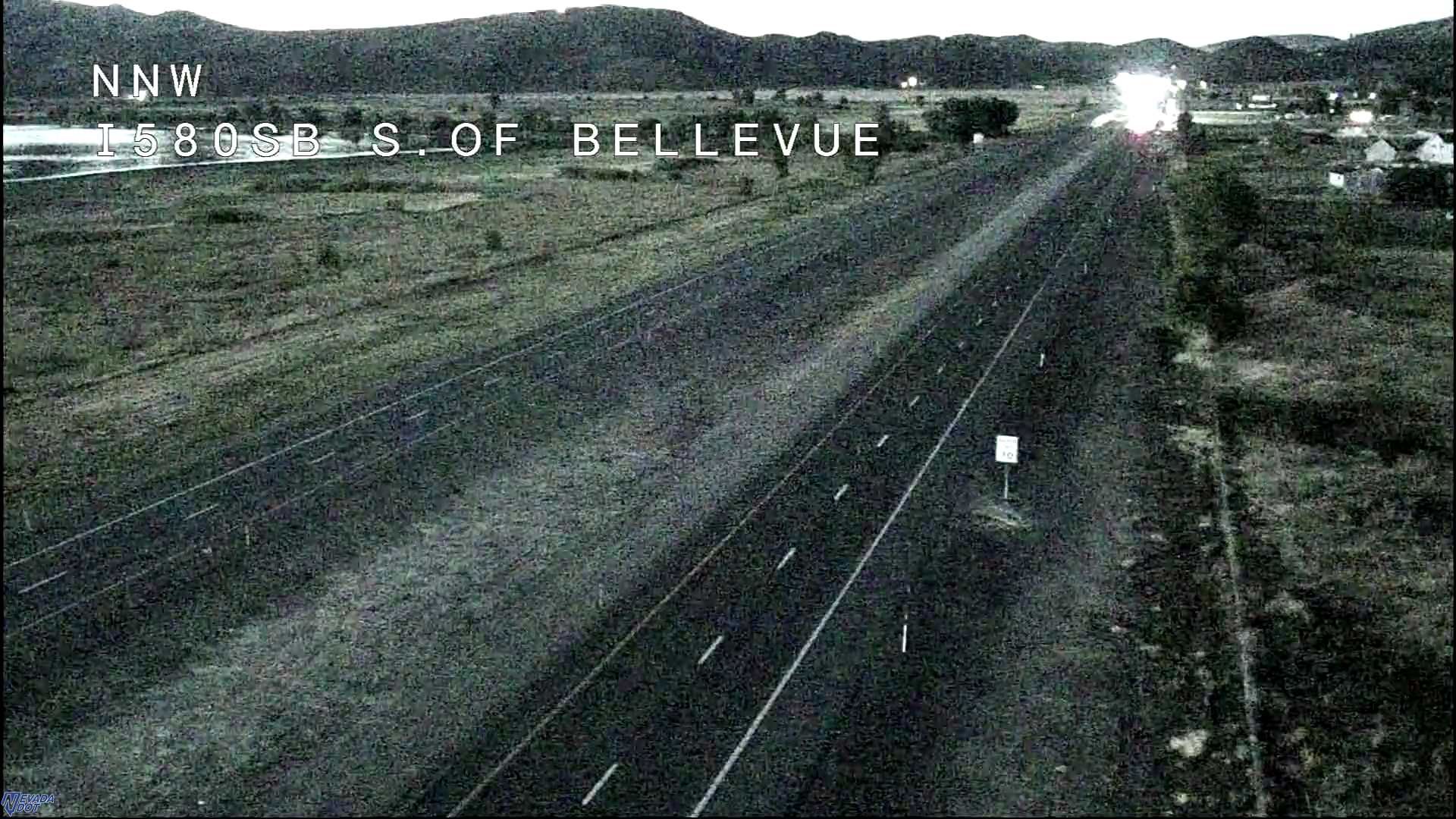 I580 SB South of Bellevue live camera view