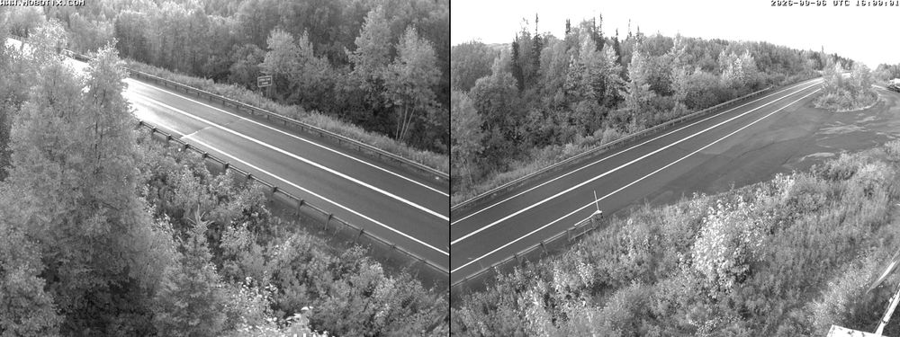Parks Highway @ Little Coal Creek MP 163.2 live camera view