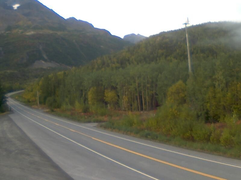 Richardson Highway @ Stuart Creek MP 45.7 live camera view