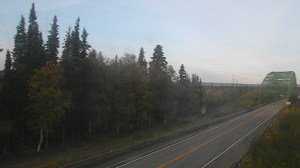 Parks Highway @ Rex Bridge MP 276 live camera view