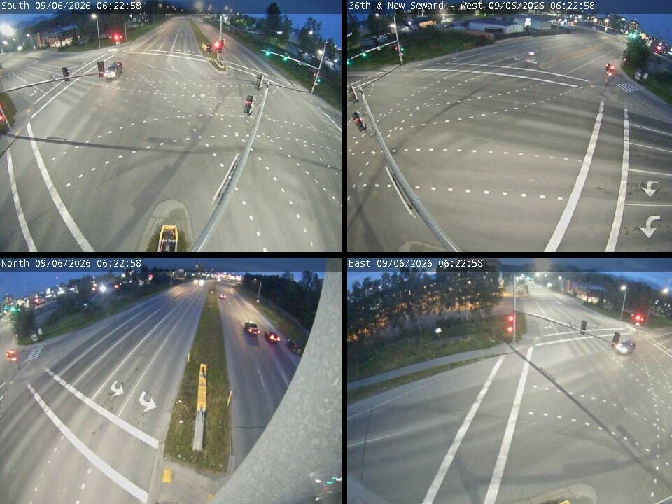 36th & New Seward Hwy live camera view