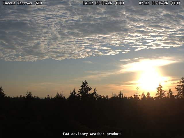 Tacoma Narrows — NorthEast live camera view