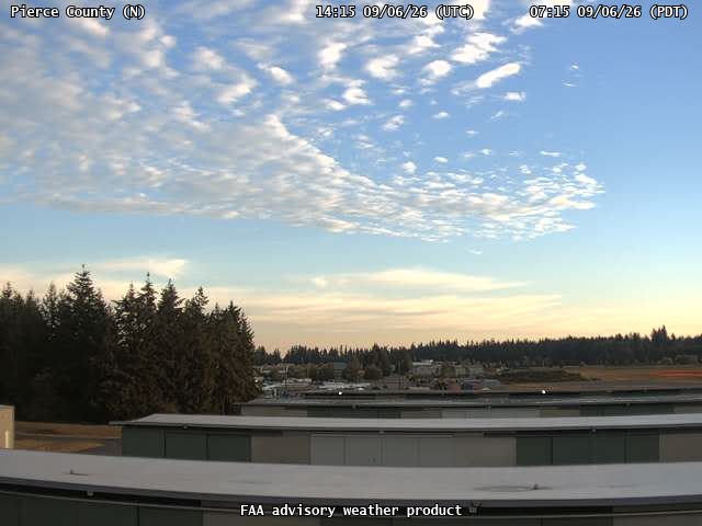 Pierce County — North live camera view