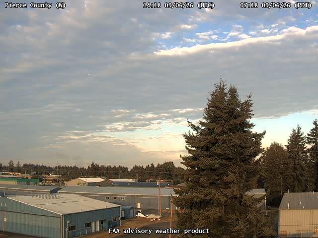 Pierce County — West live camera view