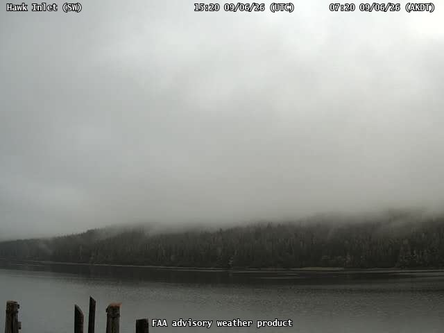 Hawk Inlet — SouthWest live camera view