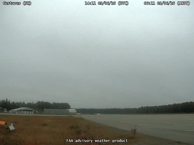 Gustavus — SouthWest live camera view