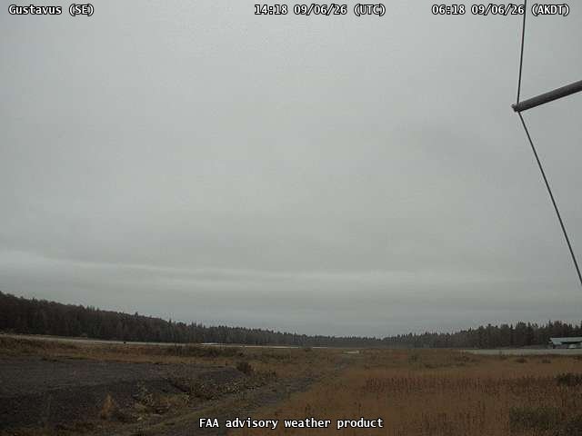 Gustavus — SouthEast live camera view