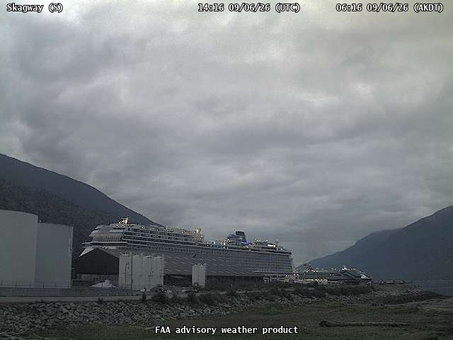 Skagway — South live camera view