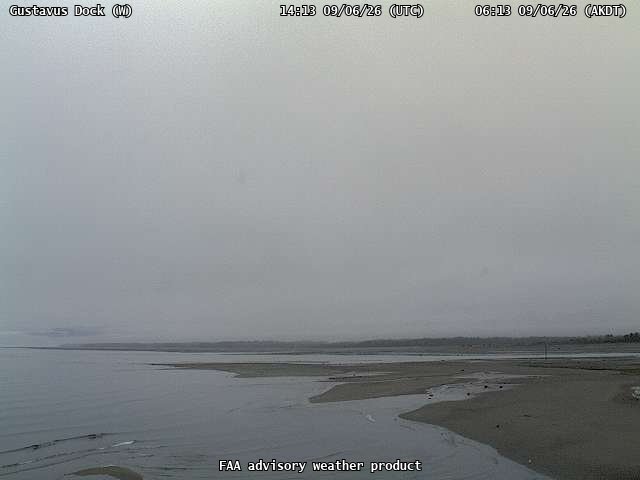 Gustavus Dock — West live camera view