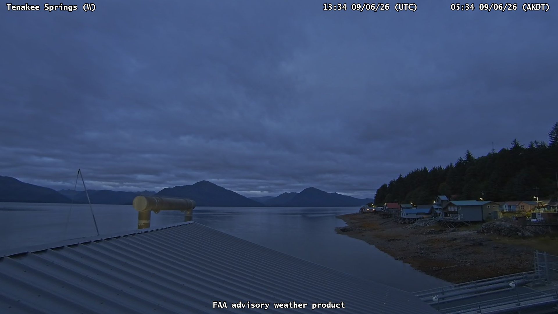Tenakee Springs — West live camera view