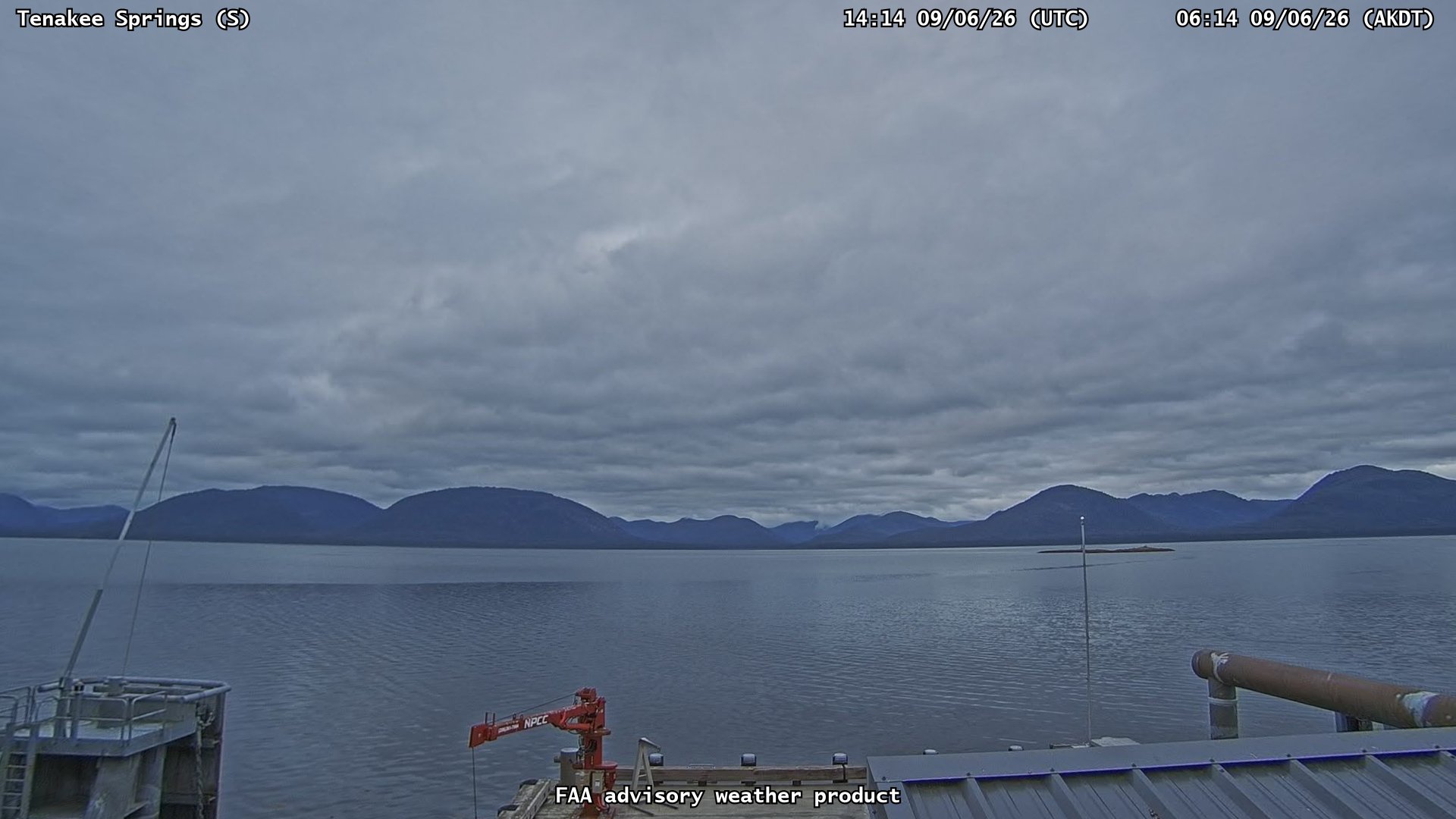 Tenakee Springs — South live camera view