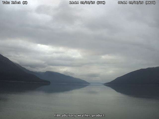Taku Inlet — South live camera view