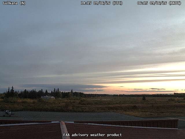 Gulkana — North live camera view