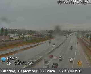 I-5 : (41) San Fernando On-Ramp live camera view