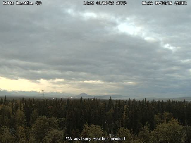 Delta Junction — South live camera view