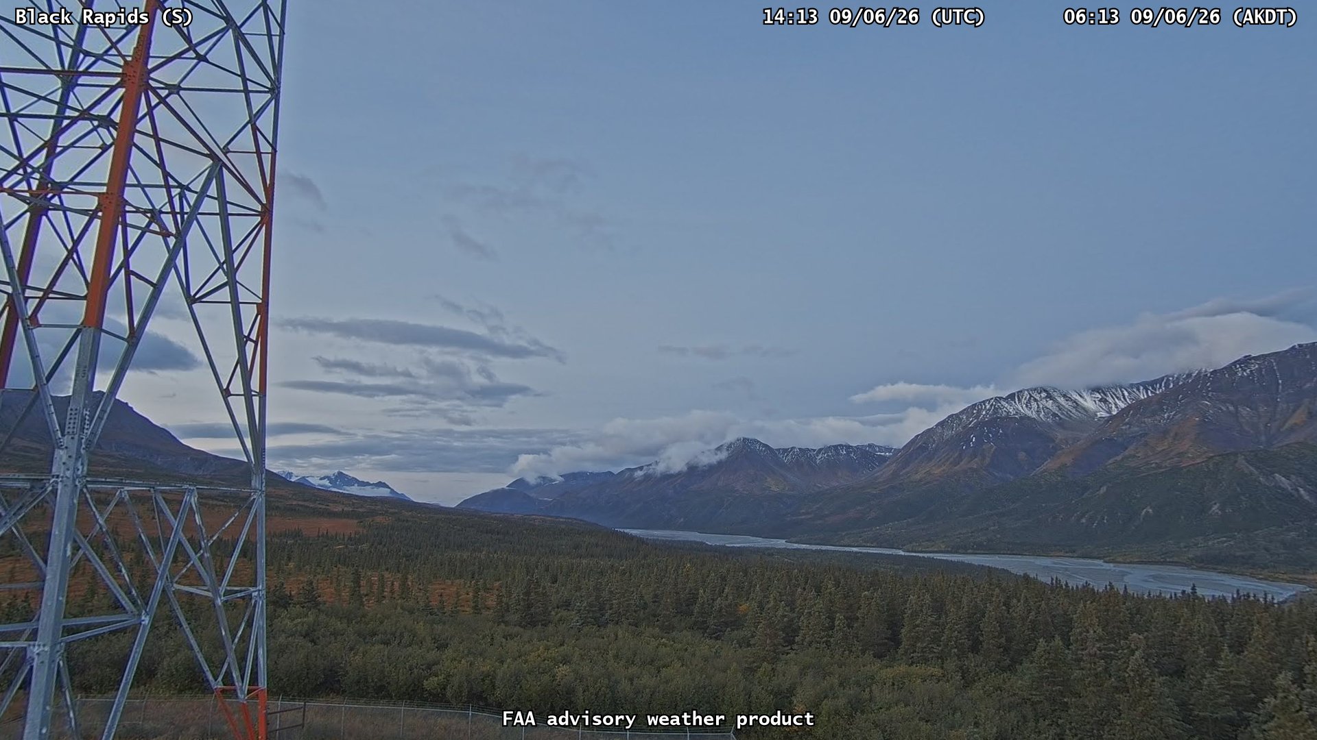 Black Rapids — South live camera view