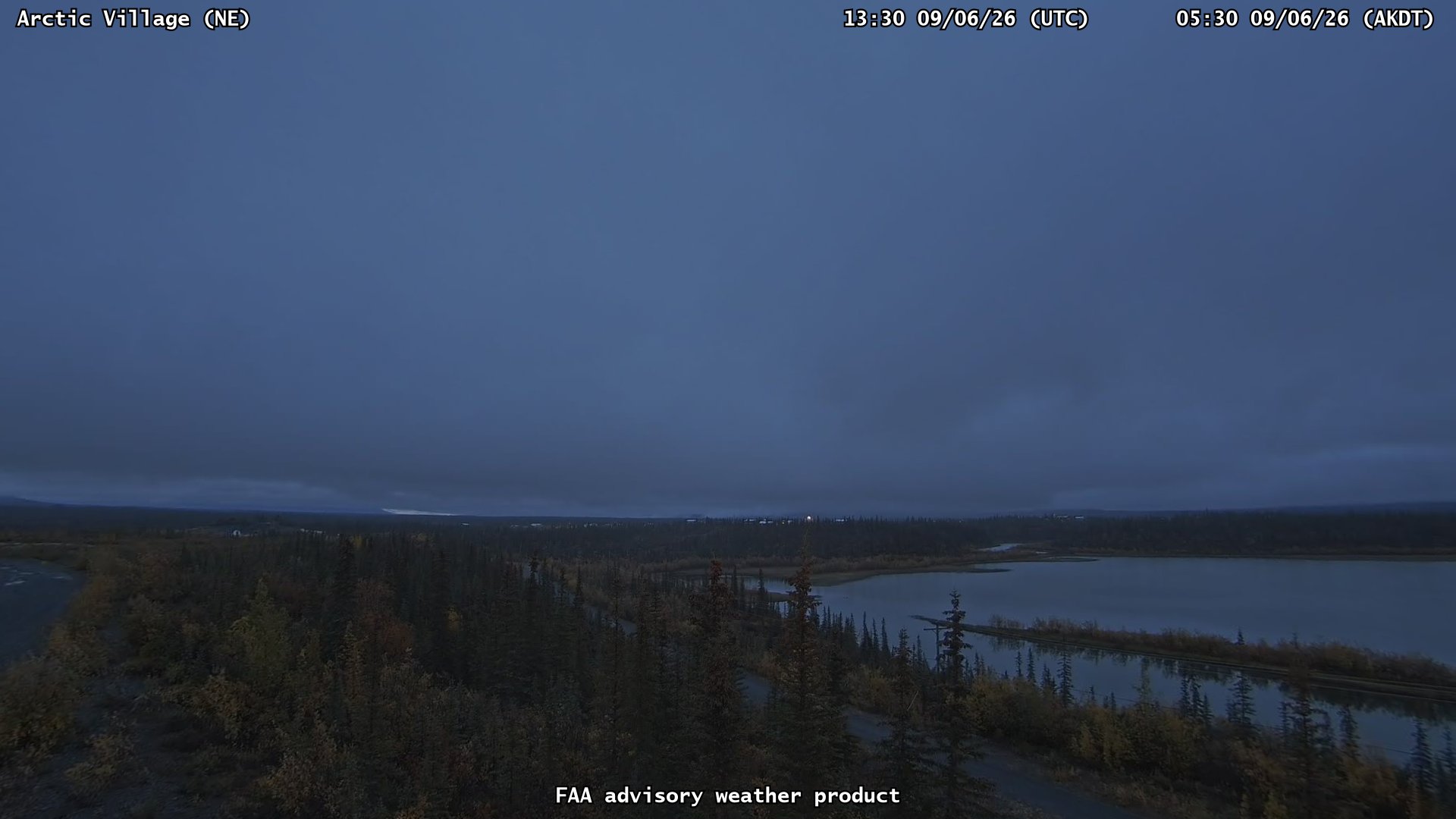 Arctic Village — NorthEast live camera view