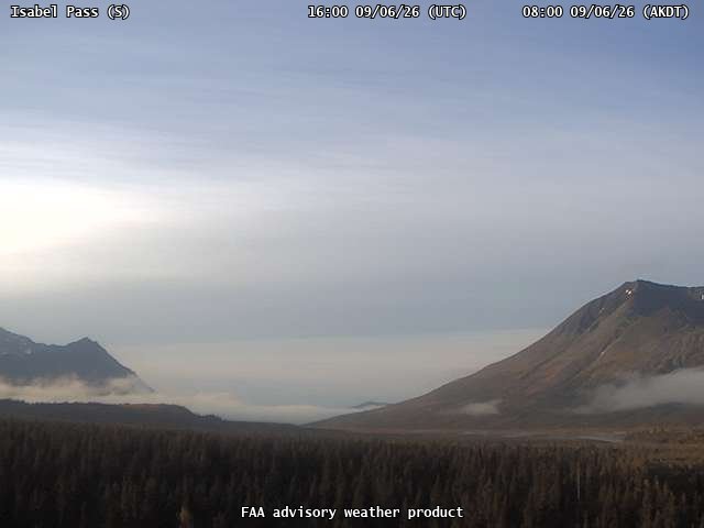 Isabel Pass — South live camera view