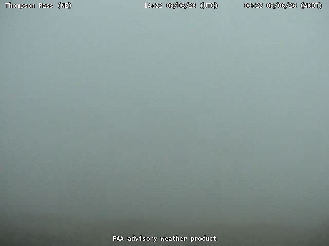 Thompson Pass — NorthEast live camera view