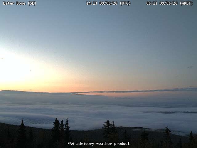 Ester Dome — SouthEast live camera view