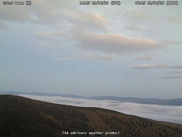 Ester Dome — West live camera view