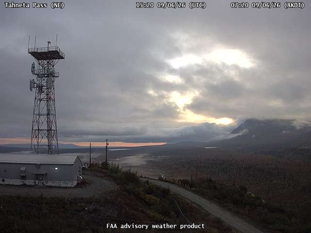 Tahneta Pass — NorthEast live camera view
