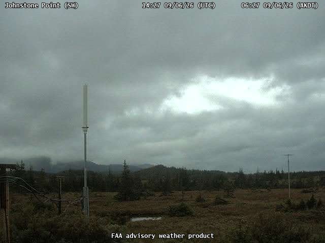 Johnstone Point — SouthWest live camera view
