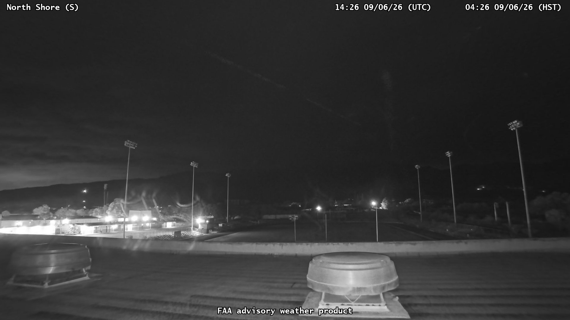 North Shore — South live camera view
