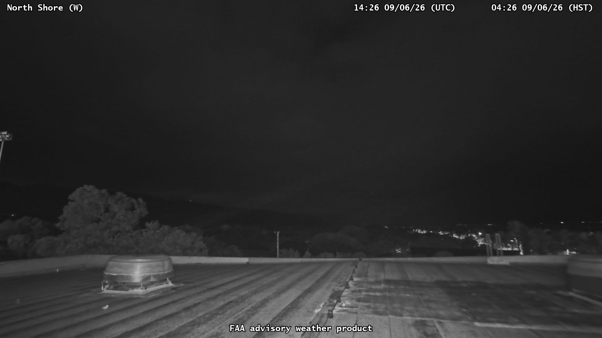 North Shore — West live camera view