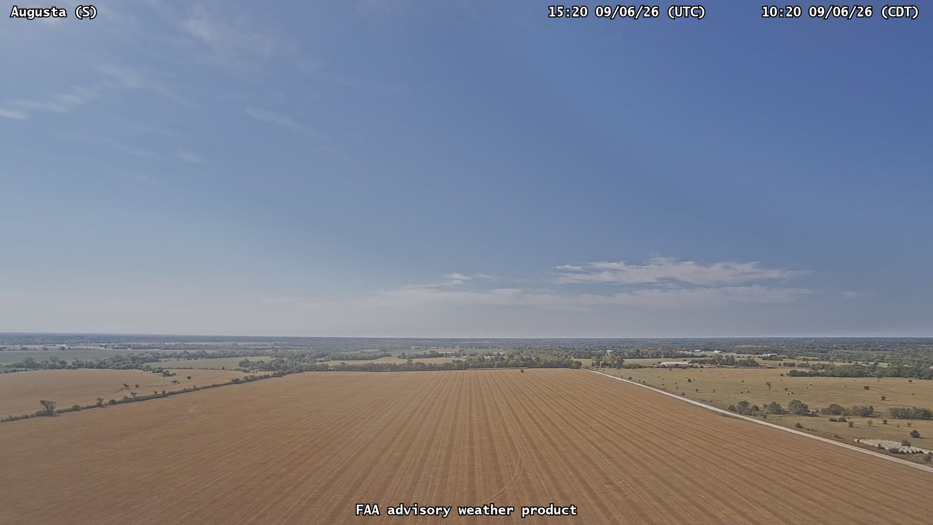 Augusta — South live camera view