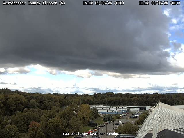 Westchester County Airport — West live camera view
