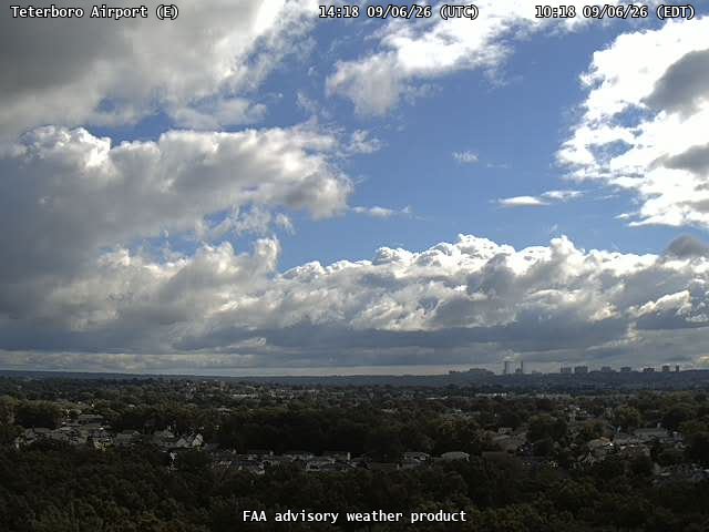 Teterboro Airport — East live camera view