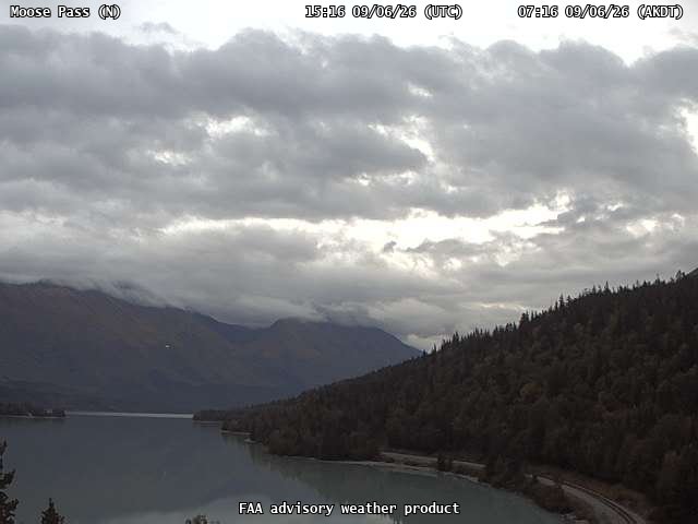 Moose Pass — North live camera view