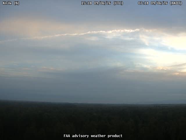 Knik — North live camera view
