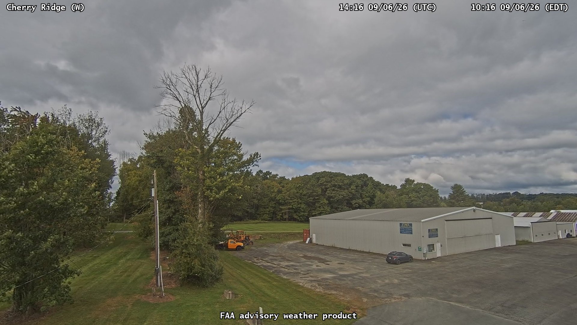 Cherry Ridge — West live camera view