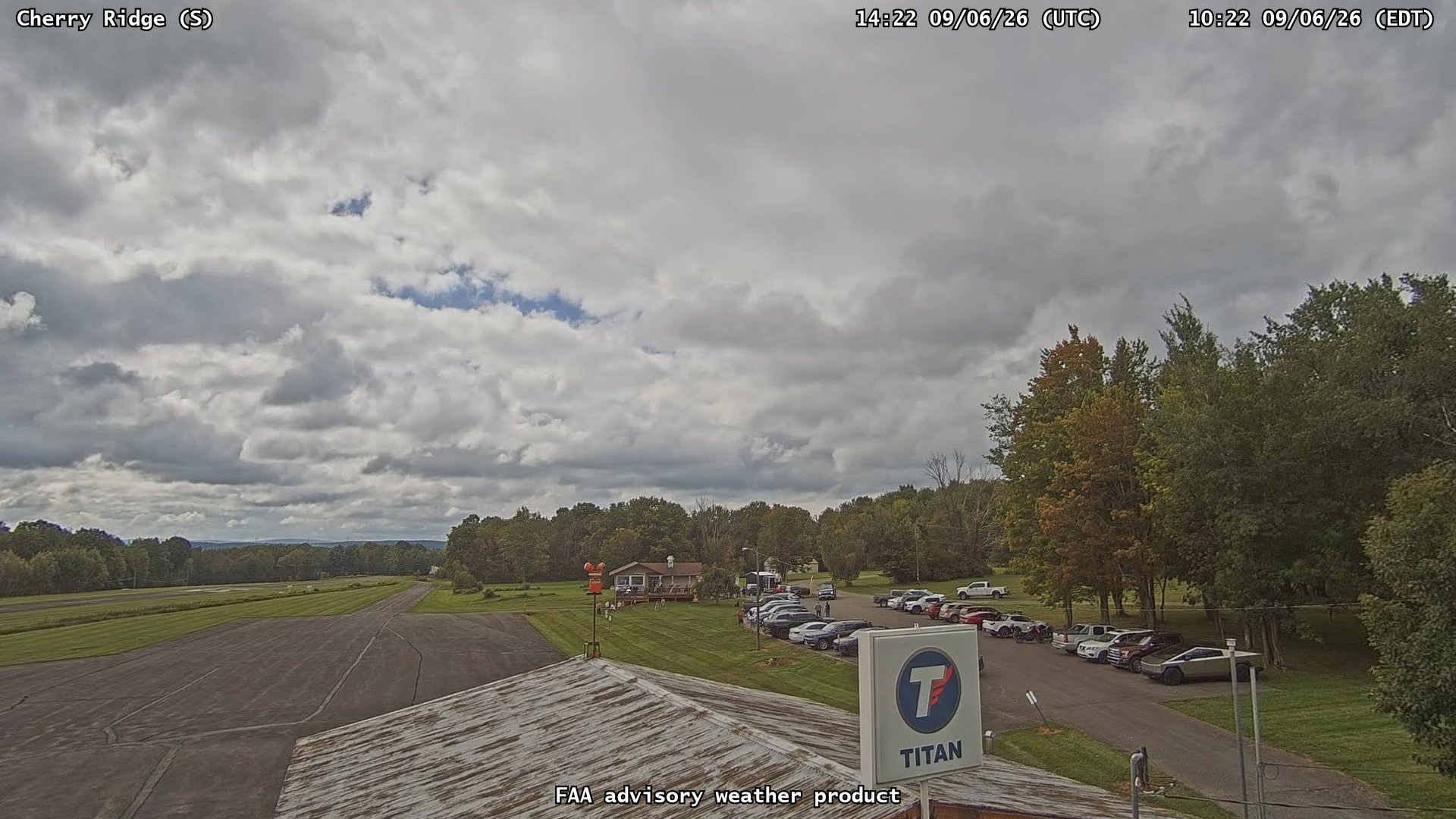 Cherry Ridge — South live camera view