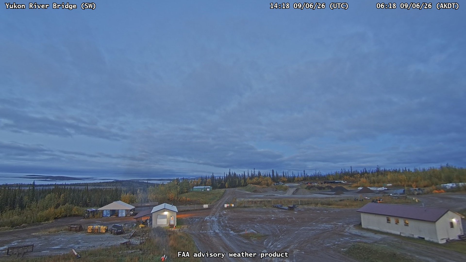Yukon River Bridge — SouthWest live camera view