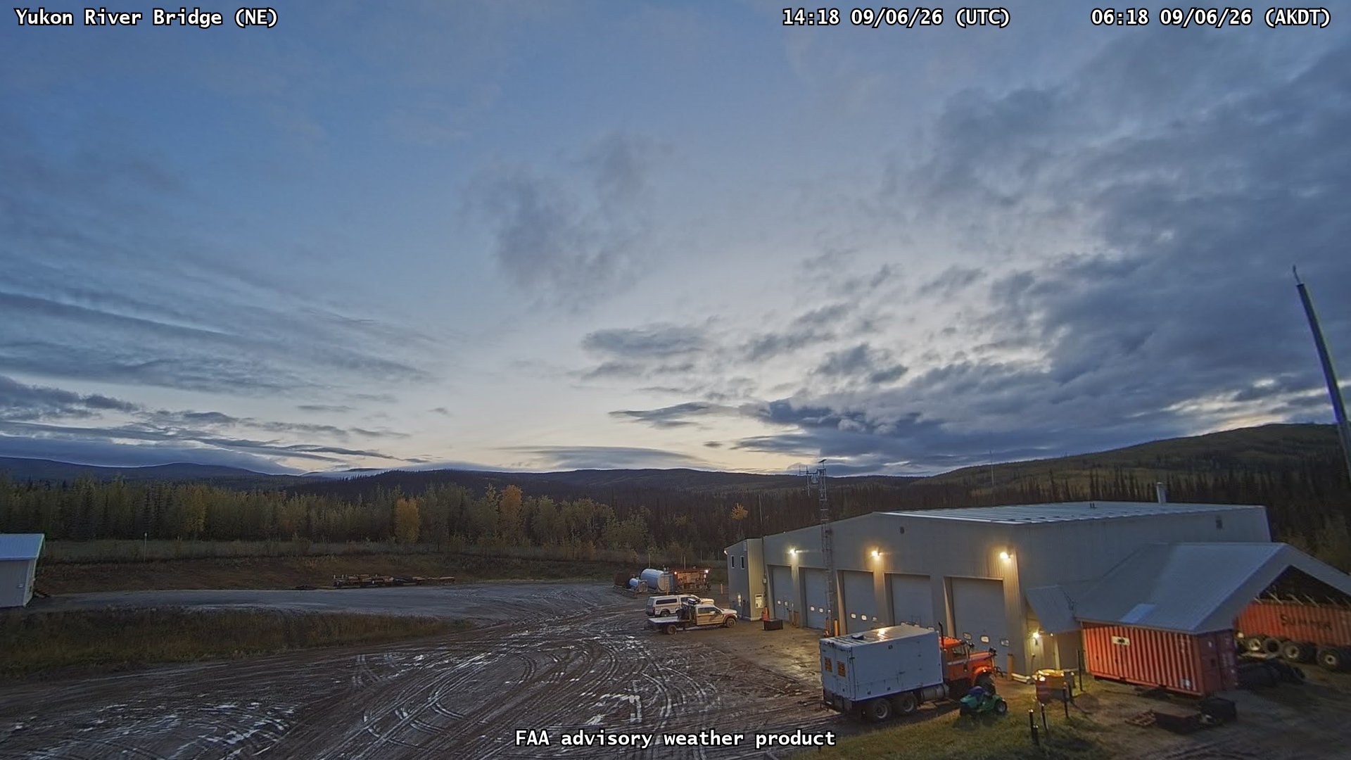 Yukon River Bridge — NorthEast live camera view