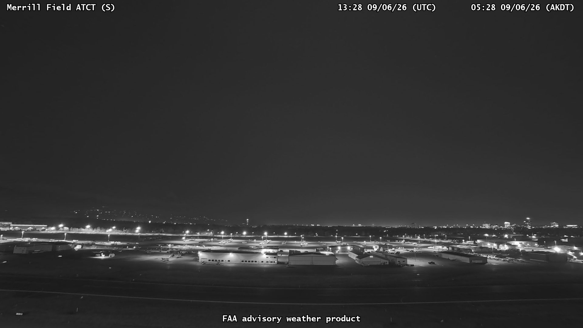 Merrill Field ATCT — South live camera view